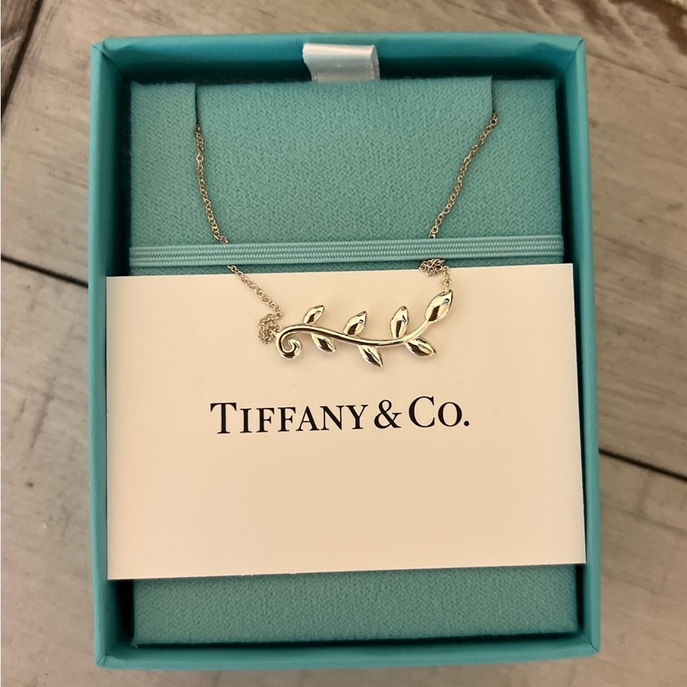 💍TIFFANY AND CO STERLING SILVER VINE NECKLACE💍